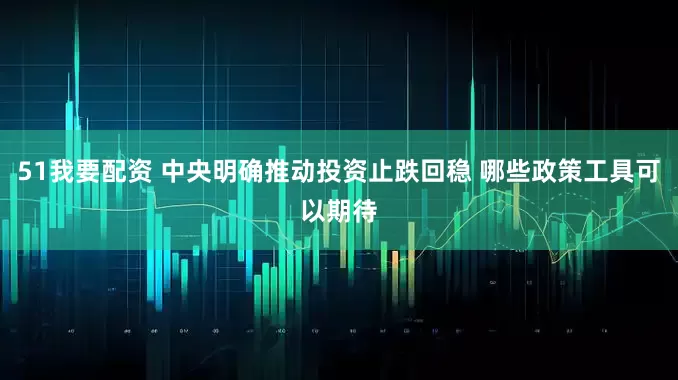 51我要配资 中央明确推动投资止跌回稳 哪些政策工具可以期待